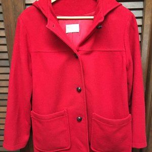 Vintage Cottagecore Little Red Riding Hood Pendleton